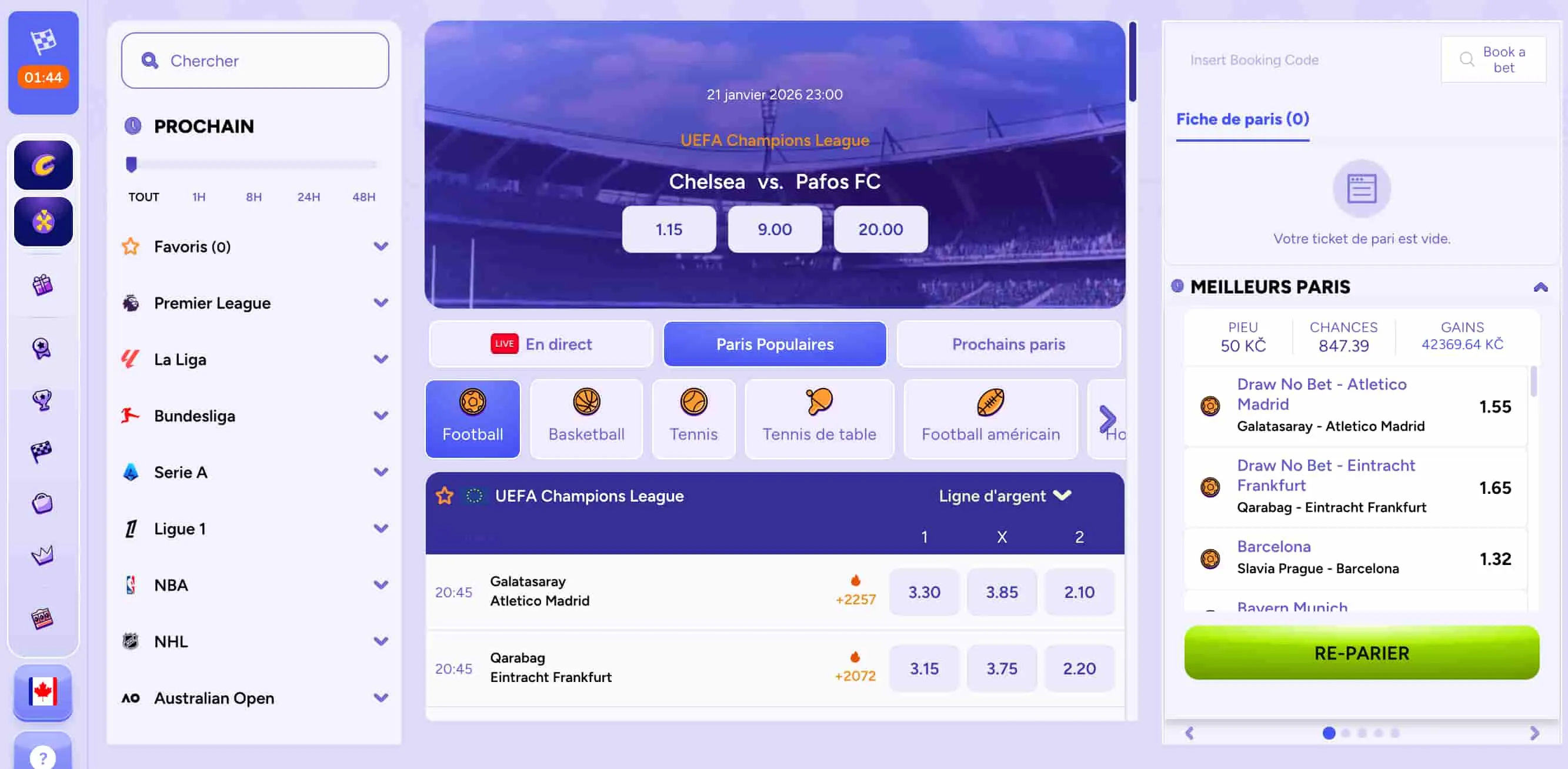 Univers des Bonus SpinBara Casino Univers des Bonus SpinBara Casino